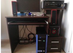 Компьютерный стол Джаз-24 левый белый фото покупателя 48