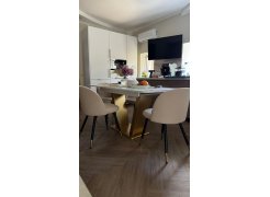 Стул на металлокаркасе Gabi 1 light purple / black фото покупателя 412