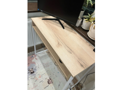 Письменный стол Лео Лофт бетон / черный матовый фото покупателя 9