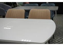 Стул на металлокаркасе Седа К velvet lux 76 / черный из шоурума 2