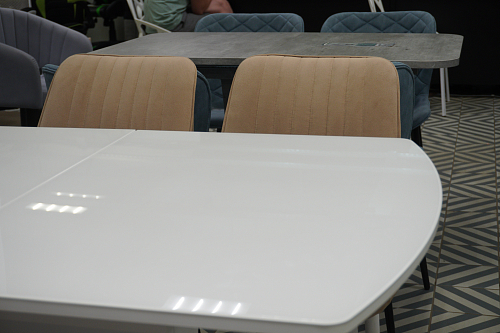 Комплект стульев Вейв 4 шт светло-серый / черный из шоурума 2