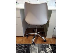 Компьютерное кресло Kolin с подушкой clear / white фото покупателя 380