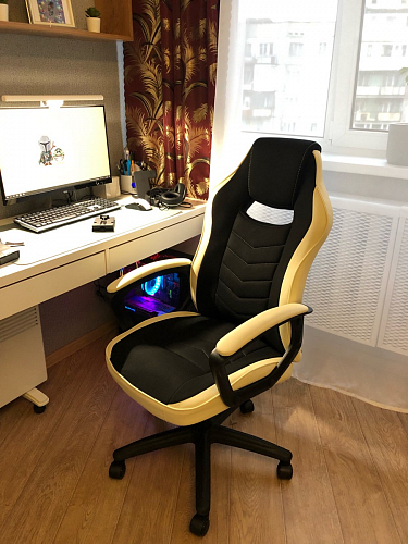 Компьютерное кресло Gamer черное / серое фото покупателя 90