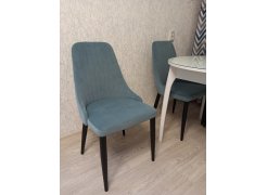 Стул на металлокаркасе Kora beige / black фото покупателя 145