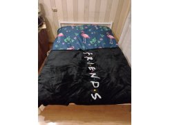 Односпальная кровать Фади 80х200 черная фото покупателя 208