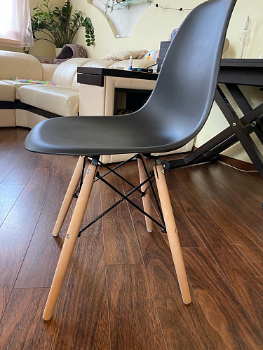 Пластиковый стул Eames PC-015 серый фото покупателя 340