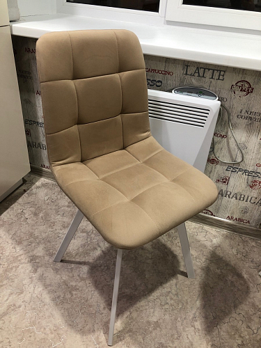 Комплект стульев Чилли 4 шт темно-серый / черный фото покупателя 602