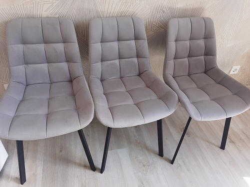 Стул на металлокаркасе Челси К крутящийся бирюзовый / черный фото покупателя 15