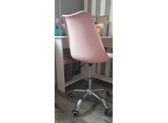 Компьютерное кресло Kolin с подушкой clear / white фото покупателя 173