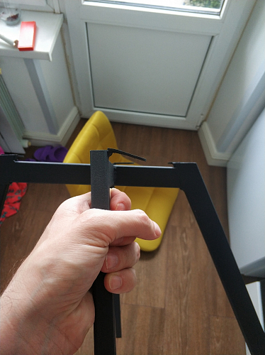 Комплект стульев Чилли 4 шт темно-серый / черный фото покупателя 125