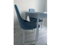 Стул на металлокаркасе Kora dark gray / black фото покупателя 254