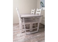 Стол Лота Лофт 140 25 мм черный матовый / бетон фото покупателя 85