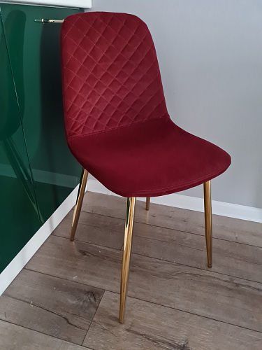 Стул на металлокаркасе Dabl 01 champagne / gold фото покупателя 94