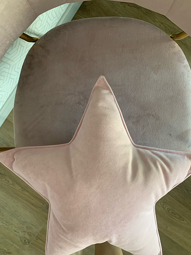 Стул на металлокаркасе Kamelia зеленый / золото фото покупателя 85