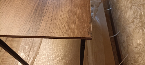 Письменный стол Челси Лофт дуб вотан / черный матовый фото покупателя 10