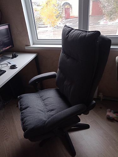 Компьютерное кресло Rapid голубое фото покупателя 107