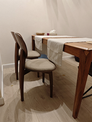 Деревянный стул Diamante ivory white фото покупателя 5