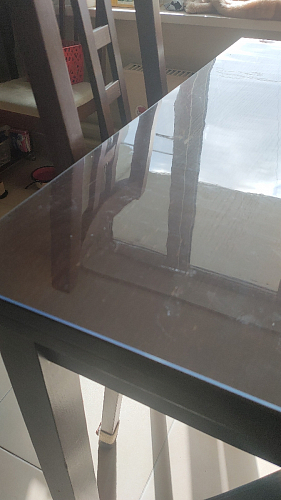 Стол раскладной Лота Лофт 120 25 мм юта / черный матовый фото покупателя 171