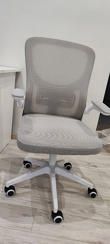 Компьютерное кресло Konfi dark gray / pink / white фото покупателя 217