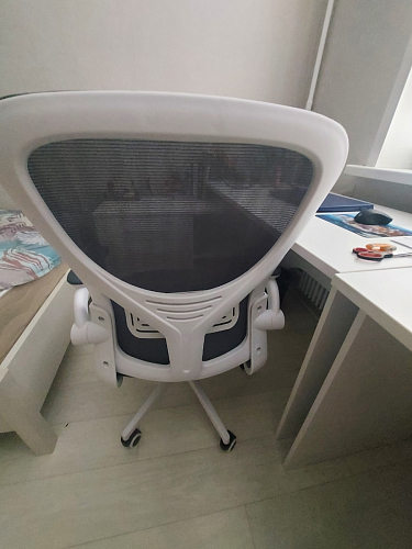 Компьютерное кресло Konfi light gray / white фото покупателя 36