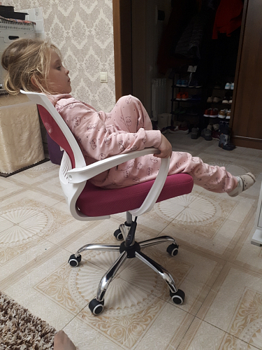 Компьютерное кресло Ergoplus белое / серое фото покупателя 51