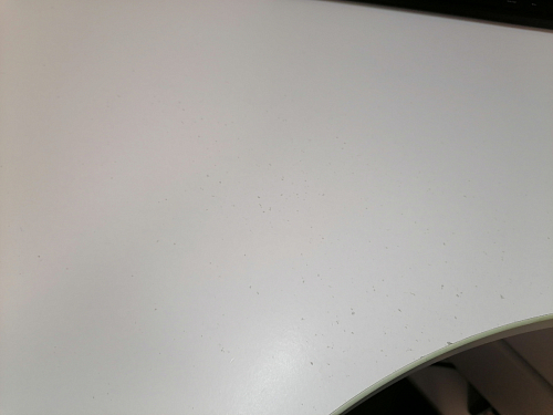 Письменный стол СПм-25 левый белый  - Уцененный экземпляр фото покупателя 21