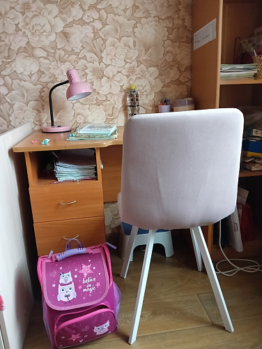 Комплект стульев Чилли 2 шт бежевый / черный фото покупателя 633