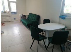 Стул на металлокаркасе Чилли синяя ткань / белый фото покупателя 127