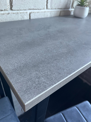 Барная стойка Дилан Лофт 120х60х90 бетон фото покупателя 16