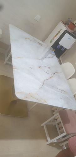 Стол на тумбе Бугун обсидиан / черный фото покупателя 45