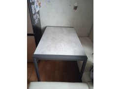 Стол Центавр дуб галифакс / черный матовый фото покупателя 15