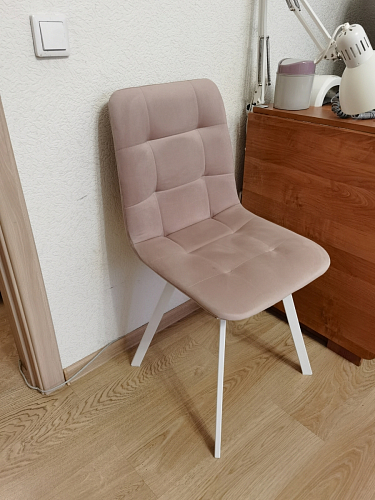 Комплект стульев Чилли 2 шт бежевый / черный фото покупателя 138