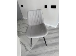 Стул на металлокаркасе Вейв темно-серый / черный фото покупателя 202