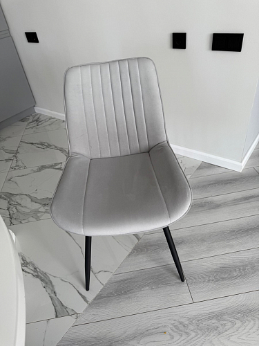 Стул на металлокаркасе Седа К кирпичный / черный фото покупателя 202