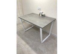 Стол Лота Лофт 140 25 мм юта / белый матовый фото покупателя 37