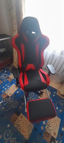 Компьютерное кресло Kano черное / красное фото покупателя 117