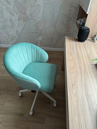 Компьютерное кресло Пард экокожа белый фото покупателя 115