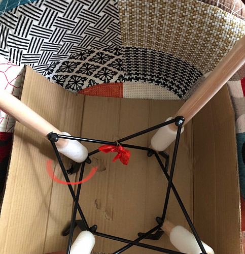 Деревянный стул Multicolor 01 фото покупателя 57