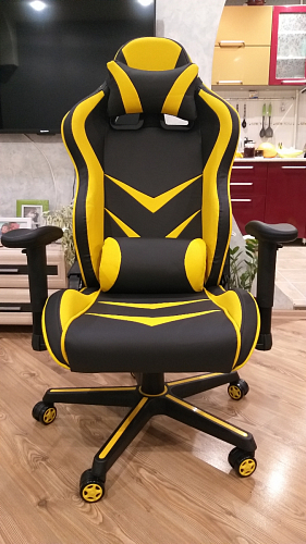 Компьютерное кресло Racer черное / красное фото покупателя 21