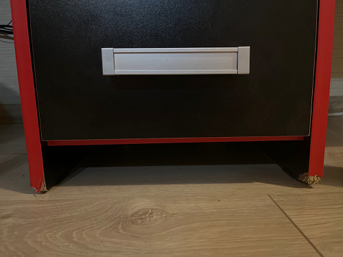 Тумба Ханна черная / красная - Уцененный экземпляр фото покупателя 157
