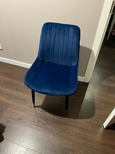 Стул на металлокаркасе Seda 1 latte / black / gold фото покупателя 61