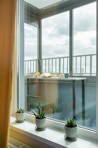 Барная стойка Дилан Лофт 120х60х90 бетон фото покупателя 133