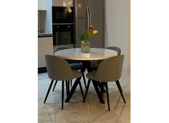 Стул на металлокаркасе Gabi green / black фото покупателя 496