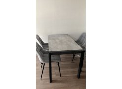 Стол Центавр бетон / графит фото покупателя 14