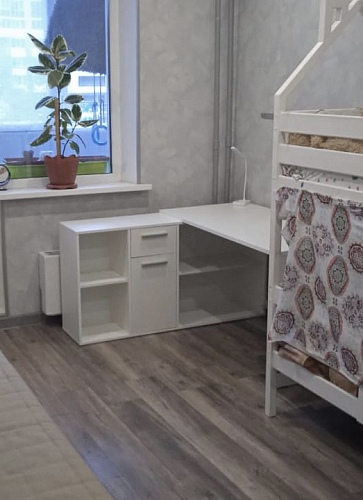 Письменный стол Лайт 03.245F белый гладкий 101 фото покупателя 213