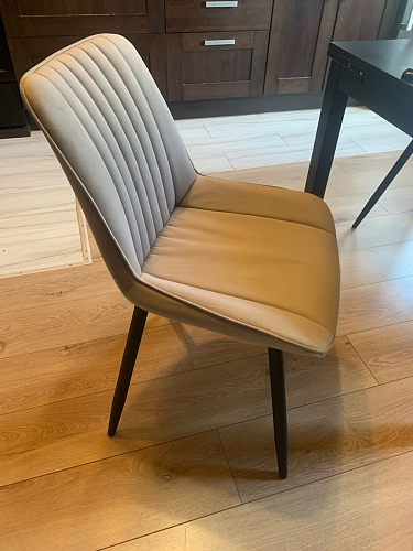 Комплект стульев Вейв 4 шт светло-серый / черный фото покупателя 8