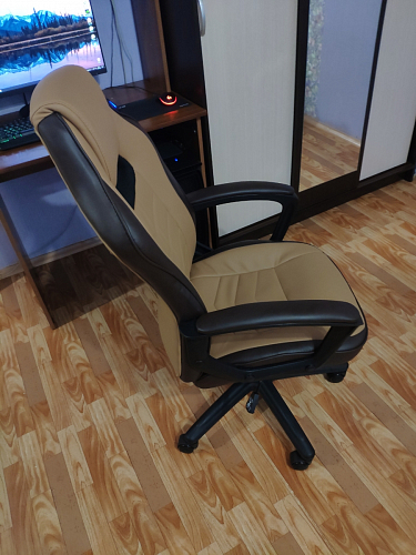 Компьютерное кресло Gamer черное / бежевое фото покупателя 141