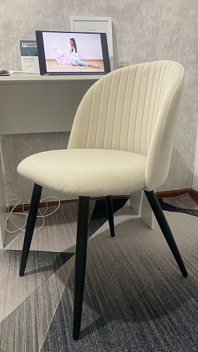 Стул на металлокаркасе Gabi gray / black фото покупателя 645