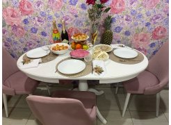 Стул на металлокаркасе Kora white фото покупателя 457