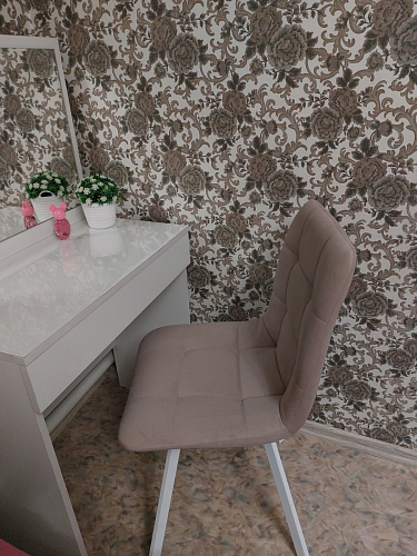 Стул на металлокаркасе Чилли зеленый / черный фото покупателя 1278